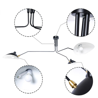 Merle Duckbill Ceiling Light