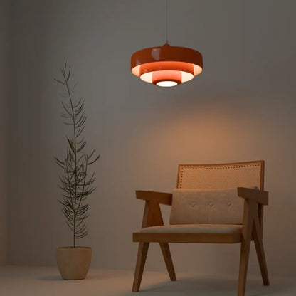Hind Triple Layer Disc Macaron pendant light