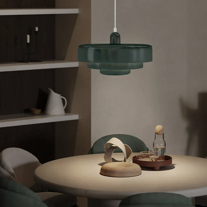 Hind Triple Layer Disc Macaron pendant light