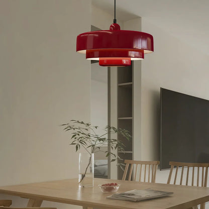 Hind Triple Layer Disc Macaron pendant light