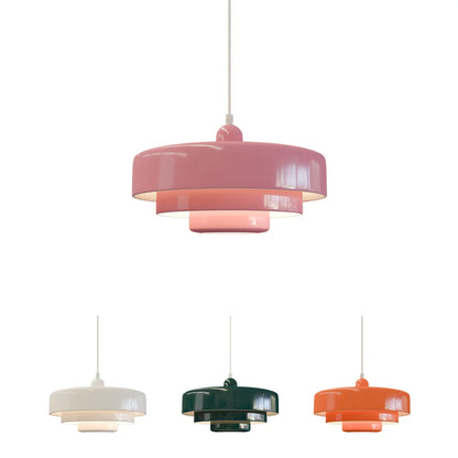 Hind Triple Layer Disc Macaron pendant light