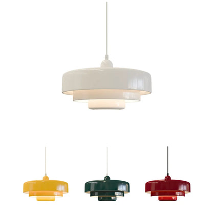 Hind Triple Layer Disc Macaron pendant light