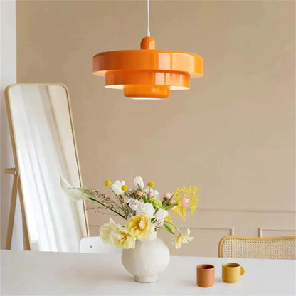 Hind Triple Layer Disc Macaron pendant light