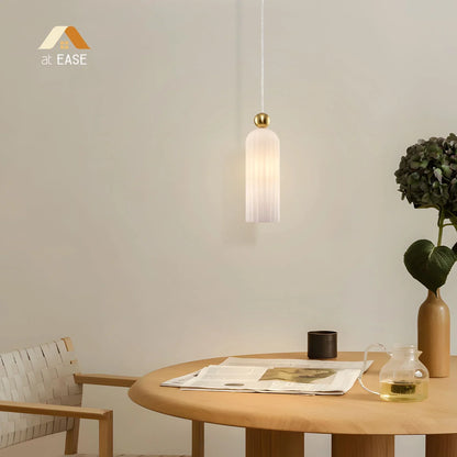 Vaeloria Mordern Vertical Glass Pendant Light