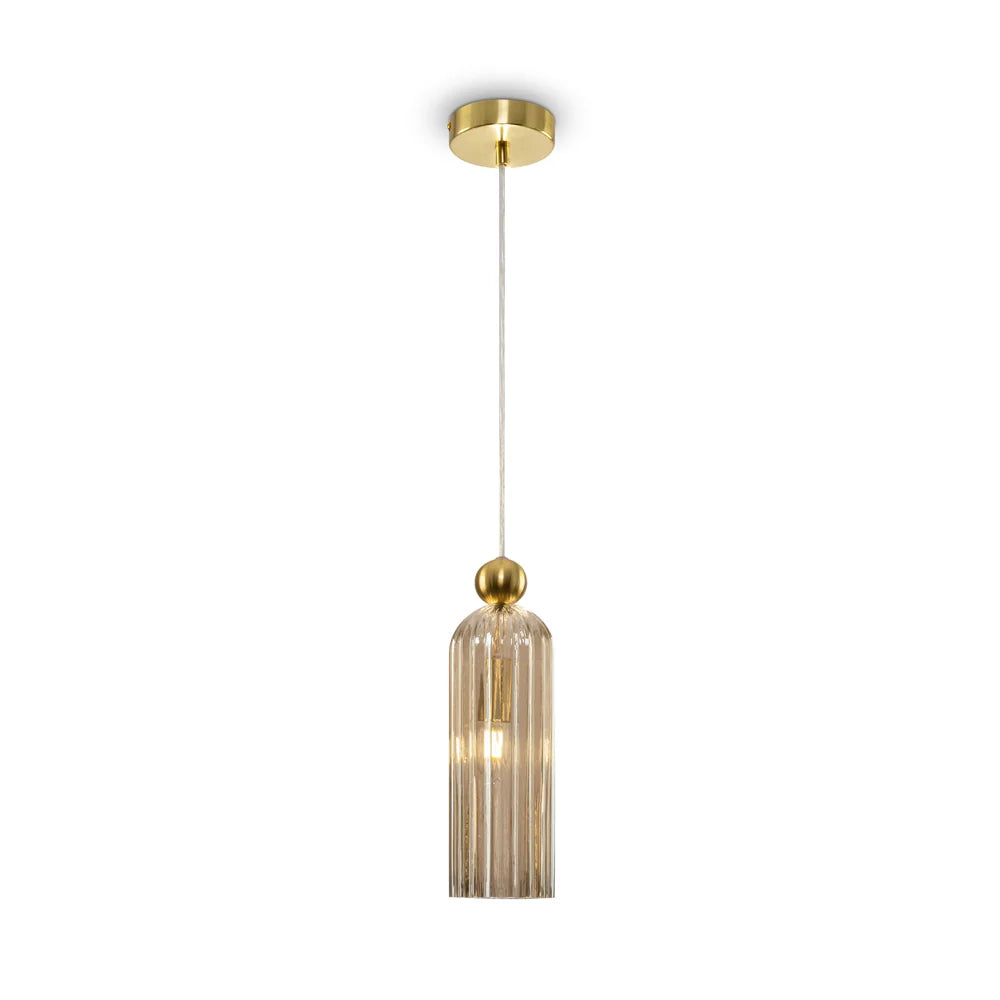 Vaeloria Mordern Vertical Glass Pendant Light