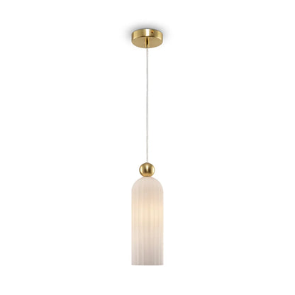 Vaeloria Mordern Vertical Glass Pendant Light
