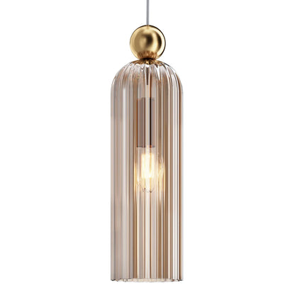Vaeloria Mordern Vertical Glass Pendant Light