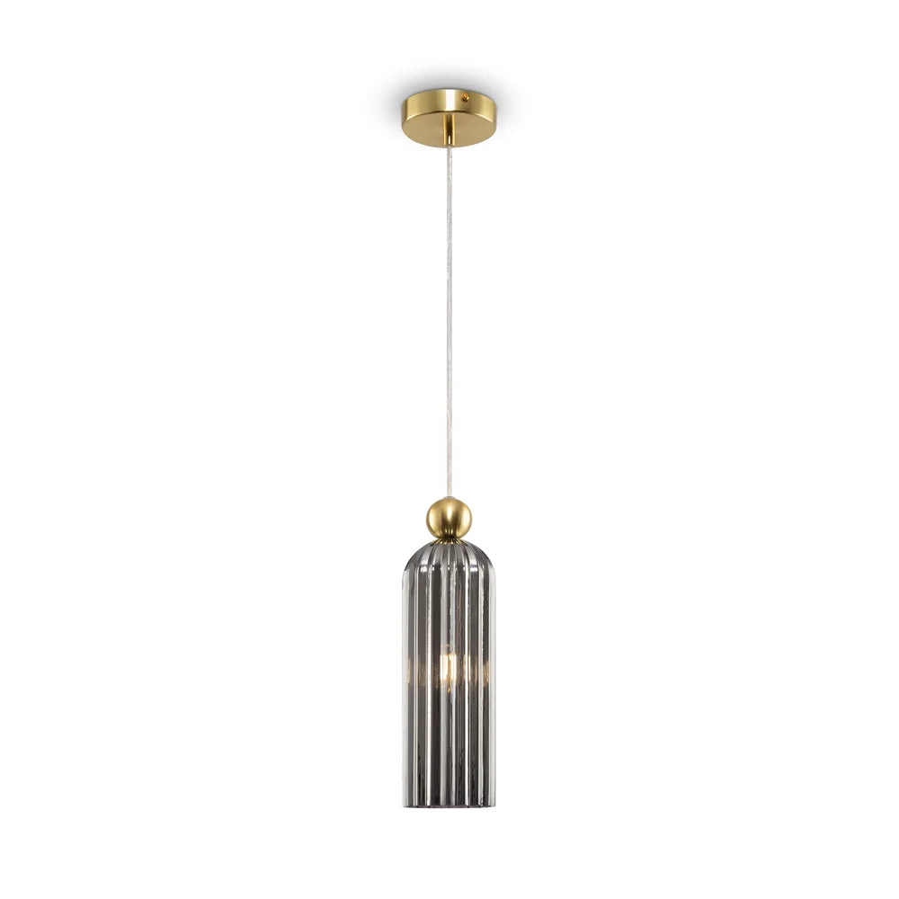 Vaeloria Mordern Vertical Glass Pendant Light