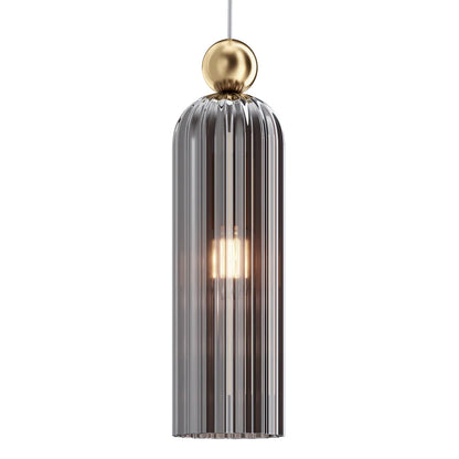 Vaeloria Mordern Vertical Glass Pendant Light