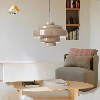 Valenra Macaron Orange Glass Pendant Light
