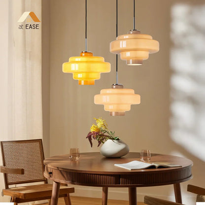 Valenra Macaron Orange Glass Pendant Light
