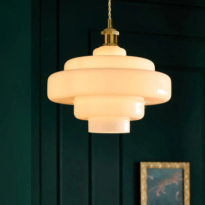 Valenra Macaron Orange Glass Pendant Light
