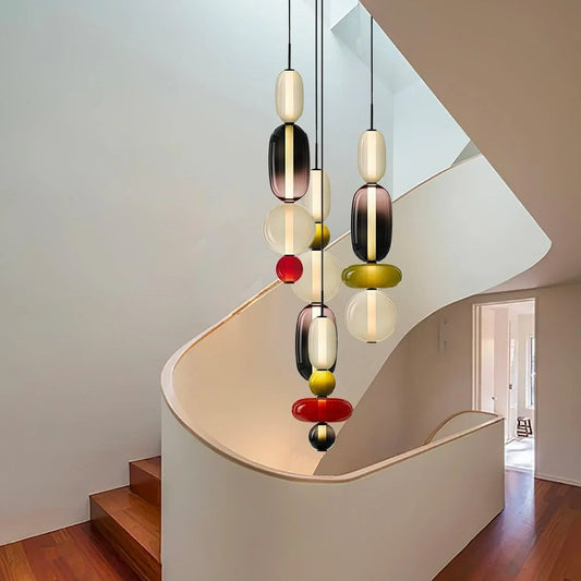 Vesa Nordic Candied Glass Pendant Light