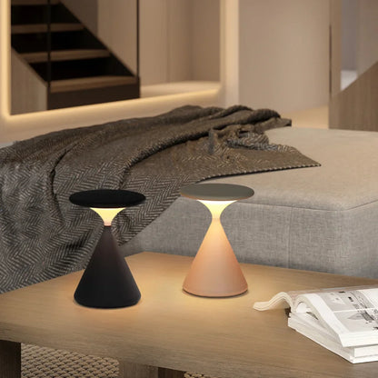 Amos Hourglass Cordless Table Lamp