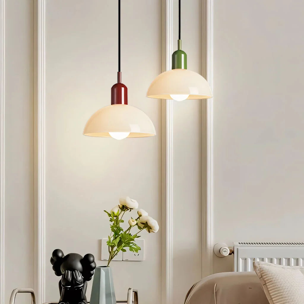 Aurelia Colorful Bowl Pendant Light