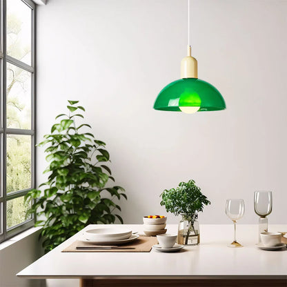 Aurelia Colorful Bowl Pendant Light