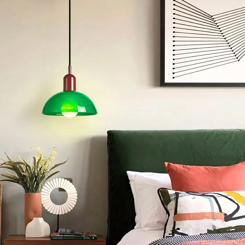 Aurelia Colorful Bowl Pendant Light