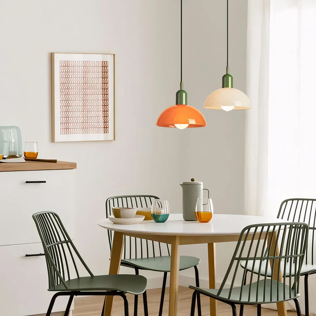 Aurelia Colorful Bowl Pendant Light