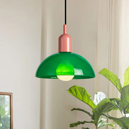 Aurelia Colorful Bowl Pendant Light