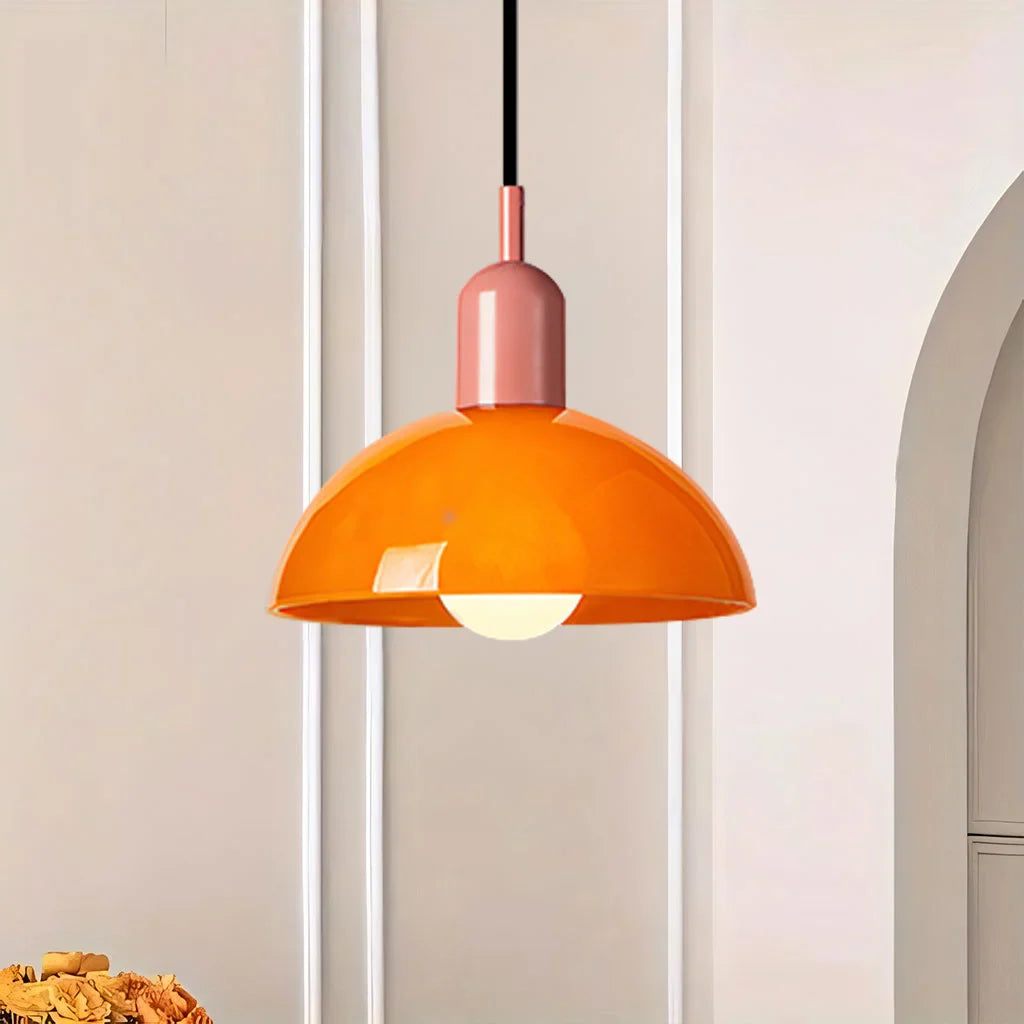 Aurelia Colorful Bowl Pendant Light