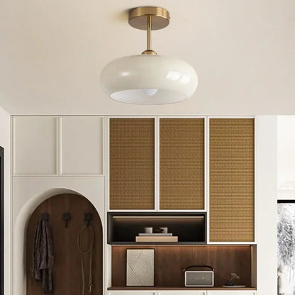 Veda Bauhaus Round Ceiling Light
