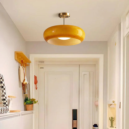 Veda Bauhaus Round Ceiling Light