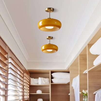 Veda Bauhaus Round Ceiling Light