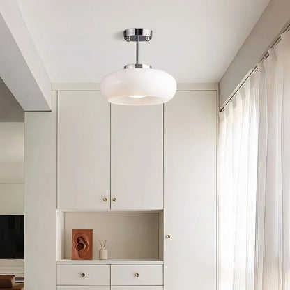 Veda Bauhaus Round Ceiling Light