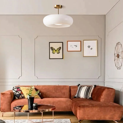Veda Bauhaus Round Ceiling Light