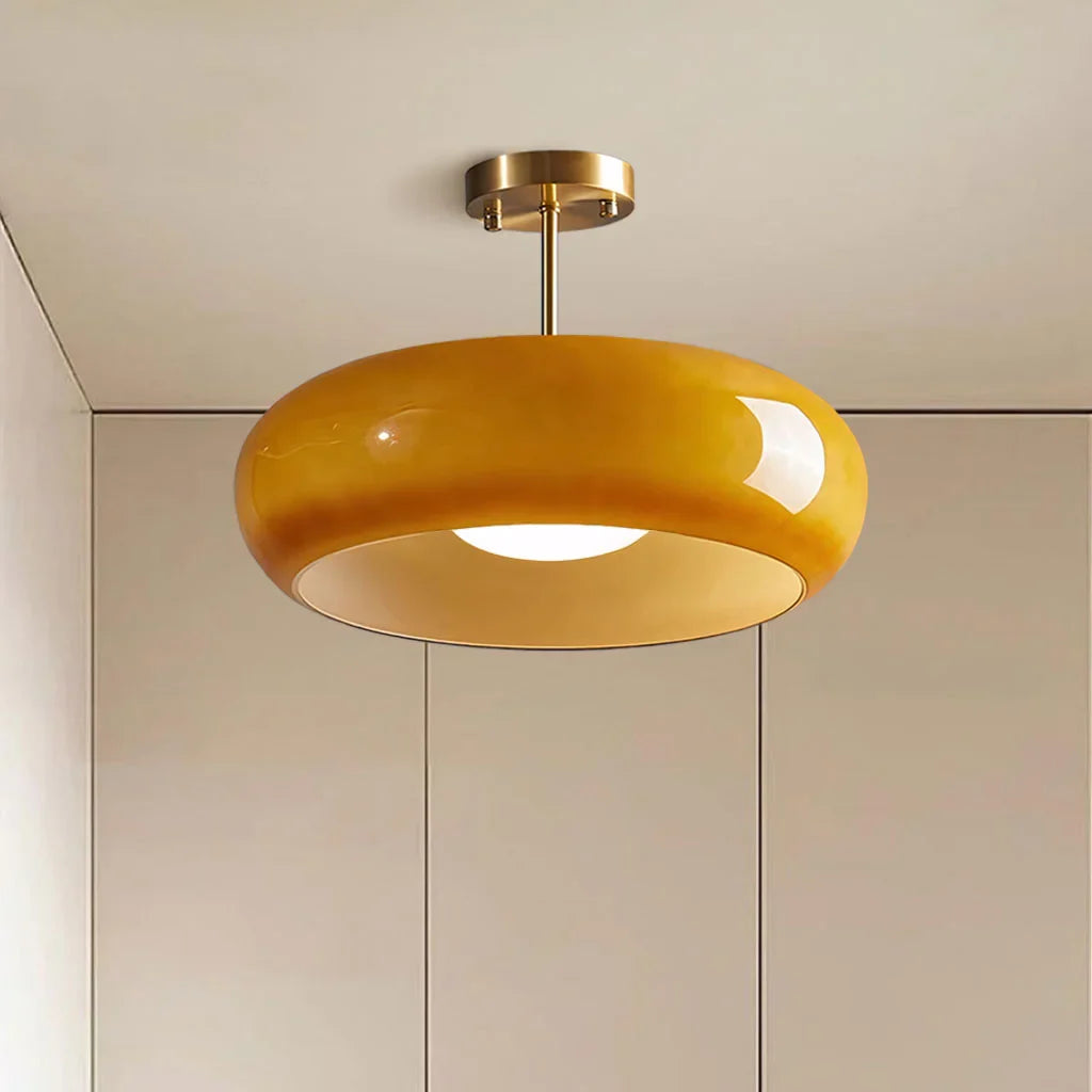 Veda Bauhaus Round Ceiling Light