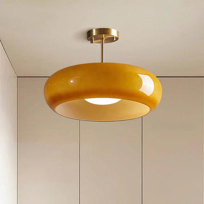 Veda Bauhaus Round Ceiling Light