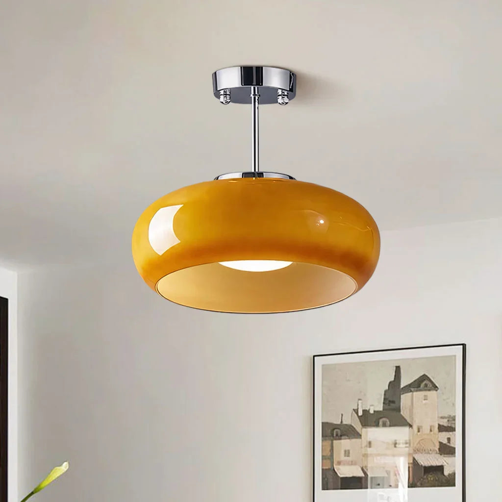 Veda Bauhaus Round Ceiling Light