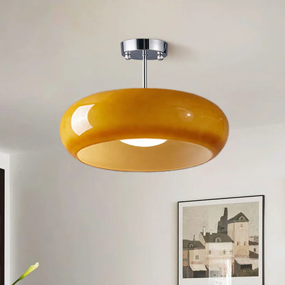 Veda Bauhaus Round Ceiling Light