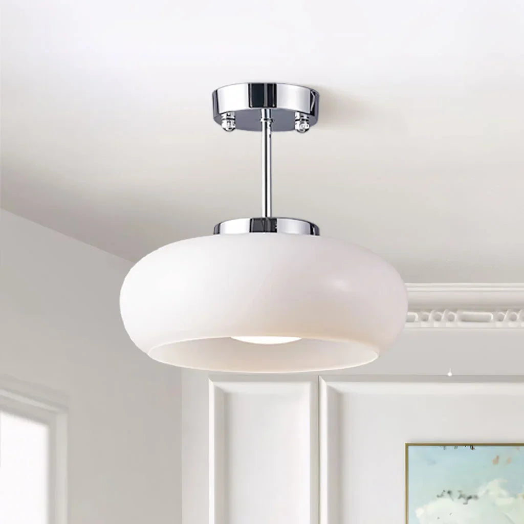 Veda Bauhaus Round Ceiling Light