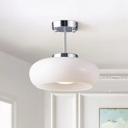 Veda Bauhaus Round Ceiling Light