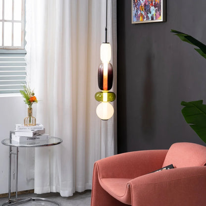 Vesa Nordic Candied Glass Pendant Light