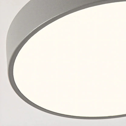 Eir Macaron Round Wood Grain Ceiling Lamp