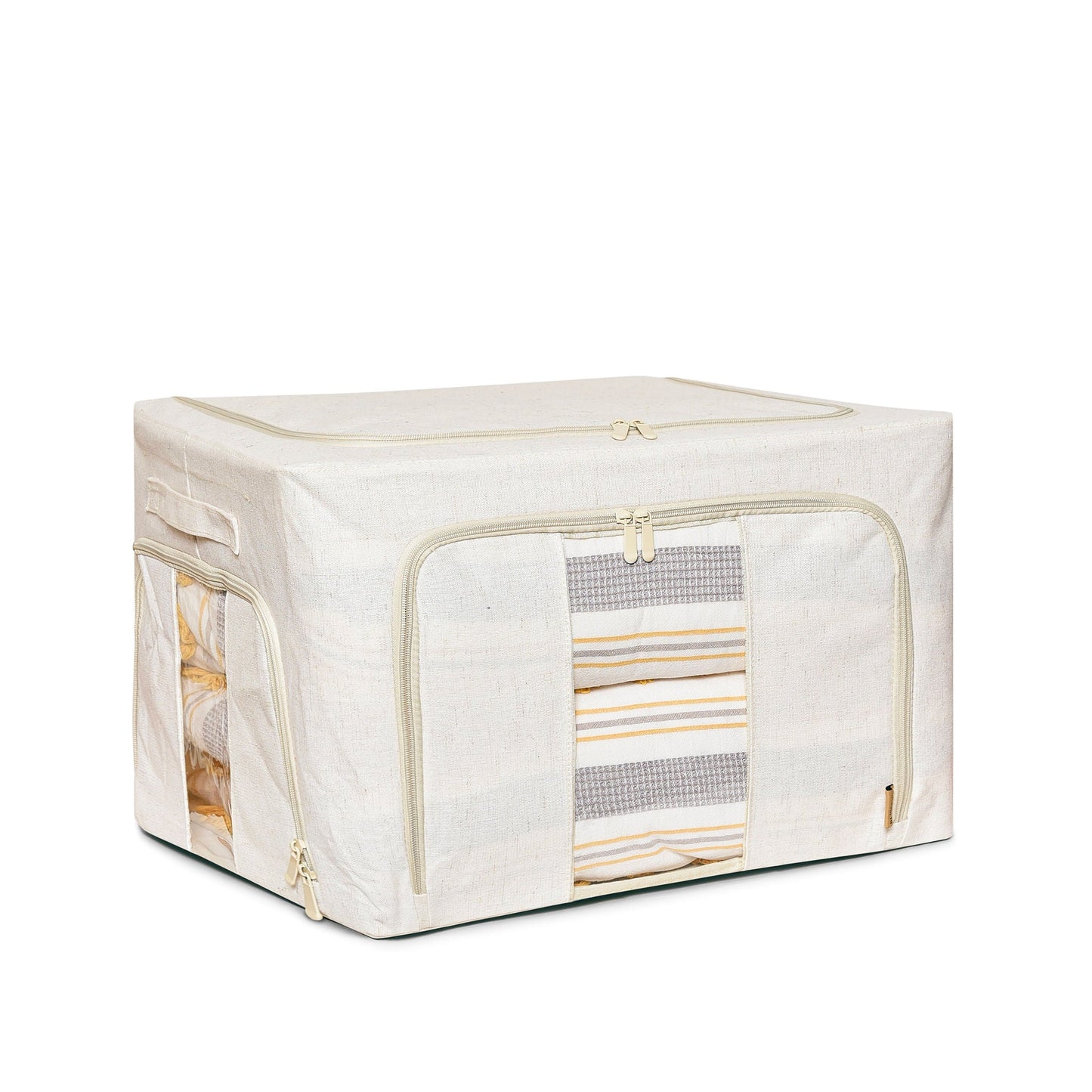 FoldAway Linen Storage Box - Beige