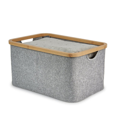 Linen Basket Medium - Dark Grey