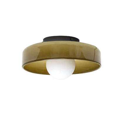 Morrow Glass Disc Ceiling Light/Wall Light