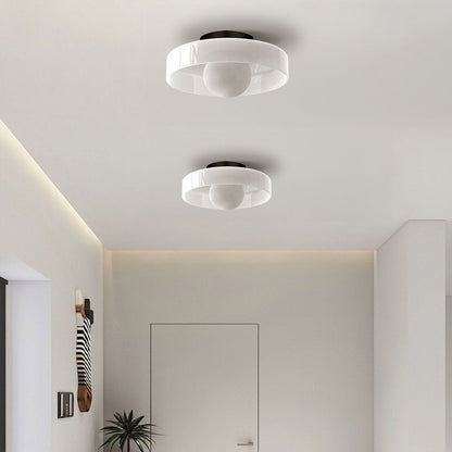 Morrow Glass Disc Ceiling Light/Wall Light