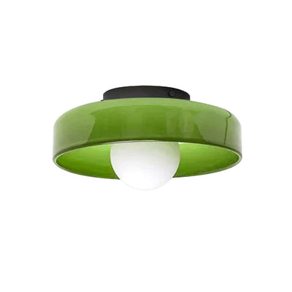 Morrow Glass Disc Ceiling Light/Wall Light