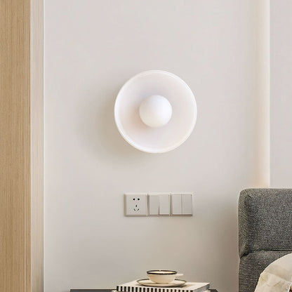 Morrow Glass Disc Ceiling Light/Wall Light