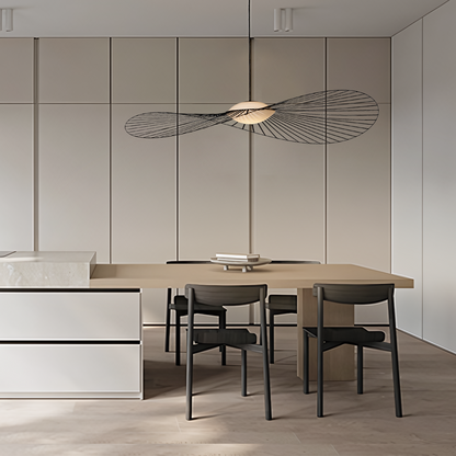 Cremin Modern Vertigolamp Nova LED Straw Hat Pendant Light