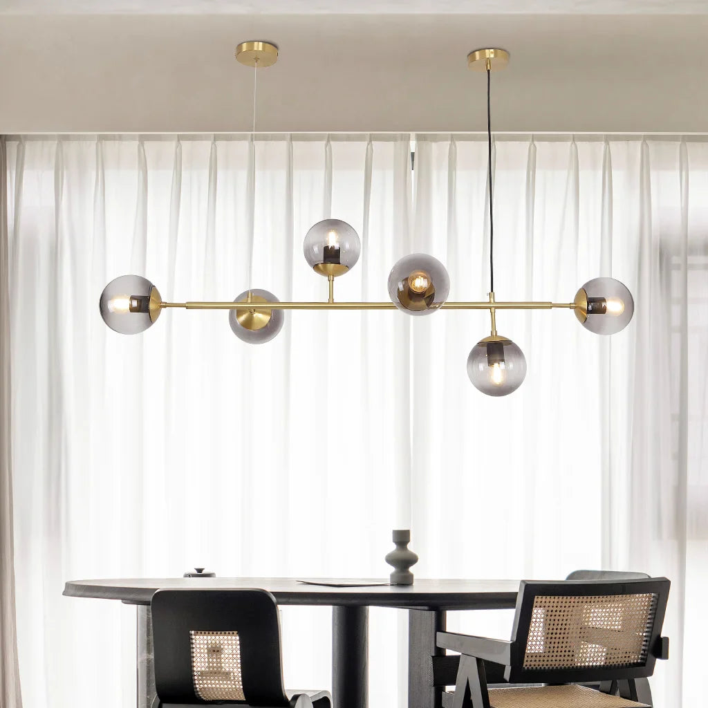 Kenzo Glass Orb Pendant Light