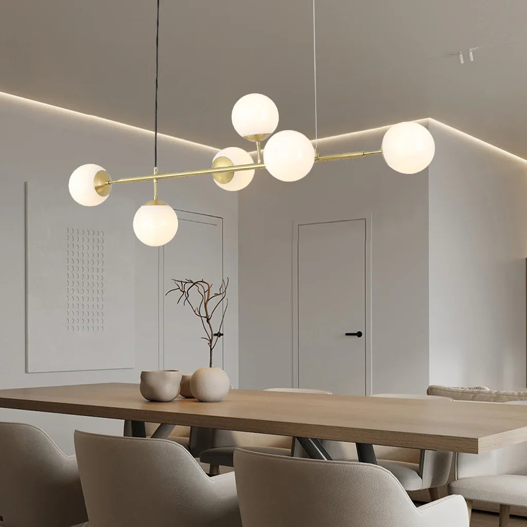 Kenzo Glass Orb Pendant Light