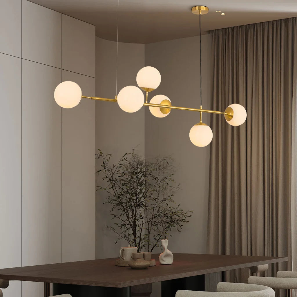 Kenzo Glass Orb Pendant Light