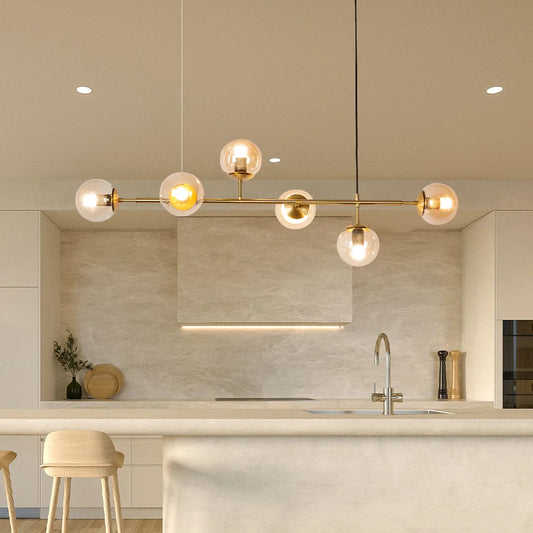 Kenzo Glass Orb Pendant Light