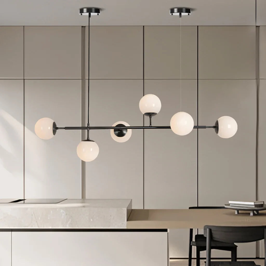 Kenzo Glass Orb Pendant Light