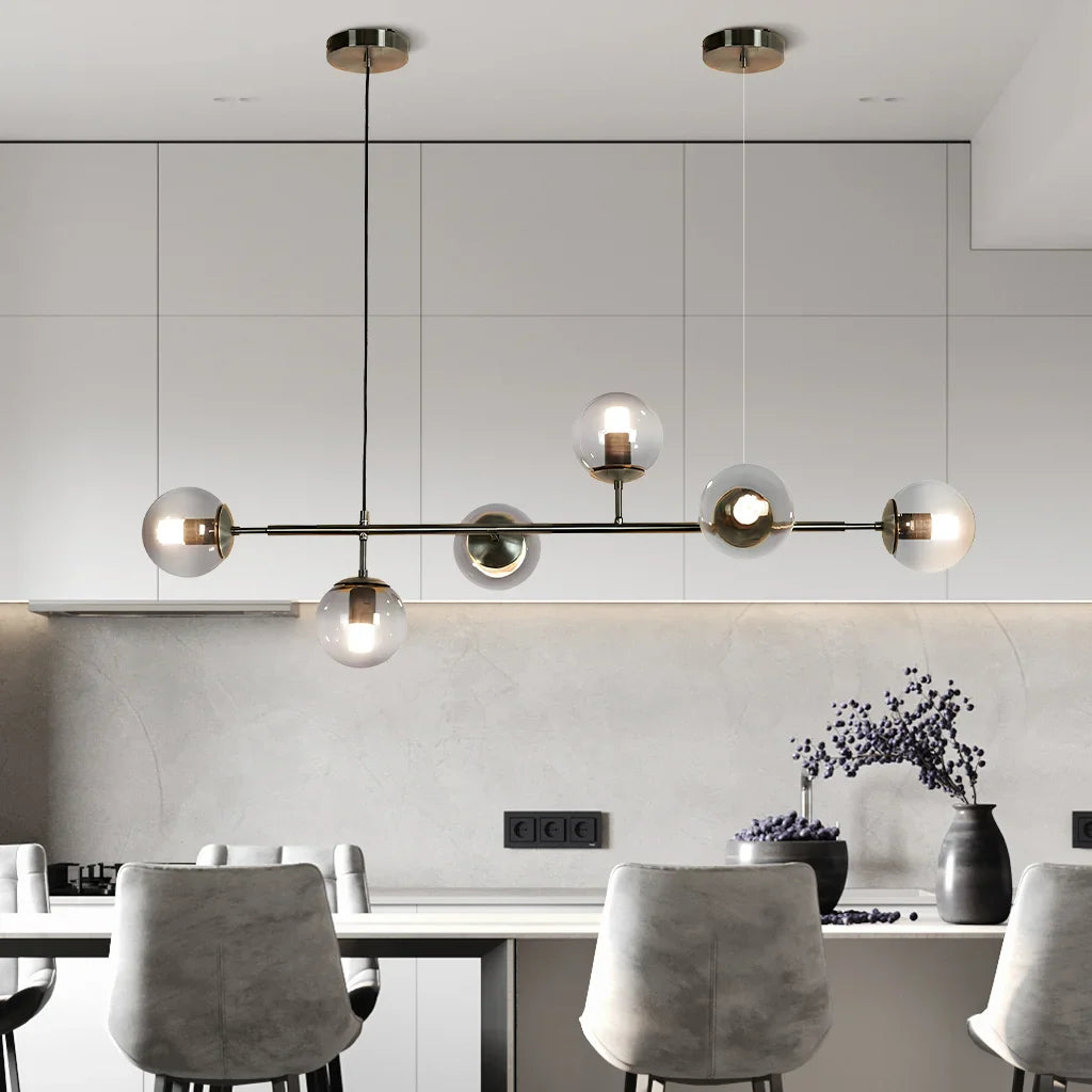 Kenzo Glass Orb Pendant Light
